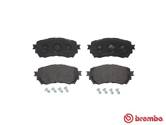 BREMBO Bremsbelagsatz, Scheibenbremse