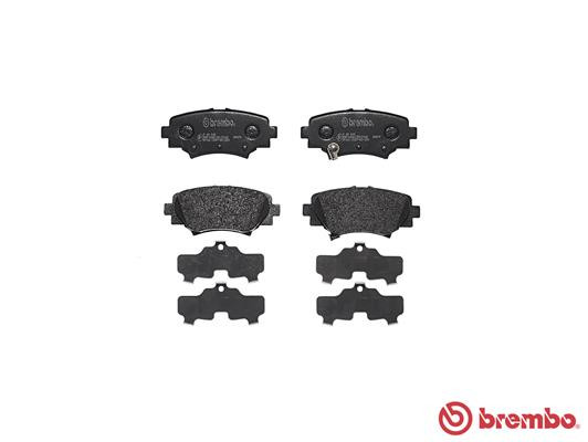 BREMBO Bremsbelagsatz, Scheibenbremse