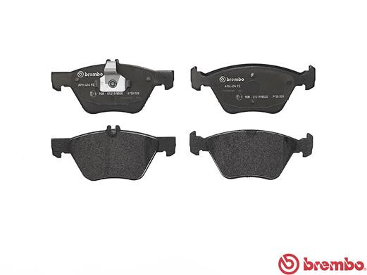 BREMBO Bremsbelagsatz, Scheibenbremse