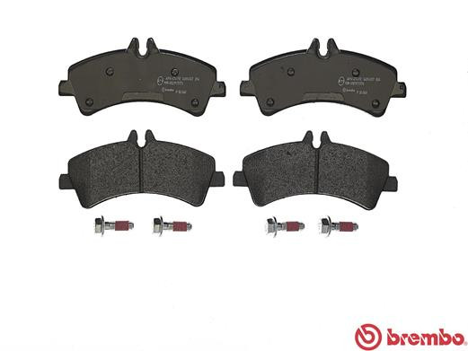 BREMBO Bremsbelagsatz, Scheibenbremse