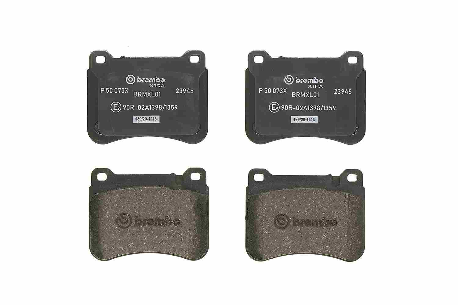 BREMBO Bremsbelagsatz, Scheibenbremse