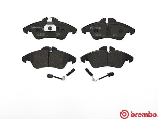 BREMBO Bremsbelagsatz, Scheibenbremse