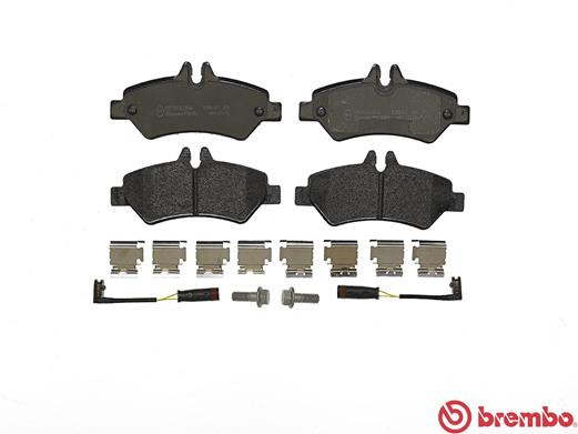 BREMBO Bremsbelagsatz, Scheibenbremse