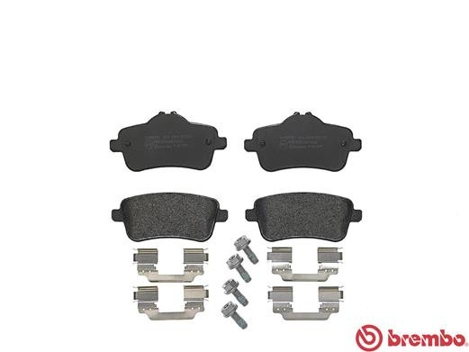 BREMBO Bremsbelagsatz, Scheibenbremse