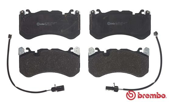 BREMBO Bremsbelagsatz, Scheibenbremse