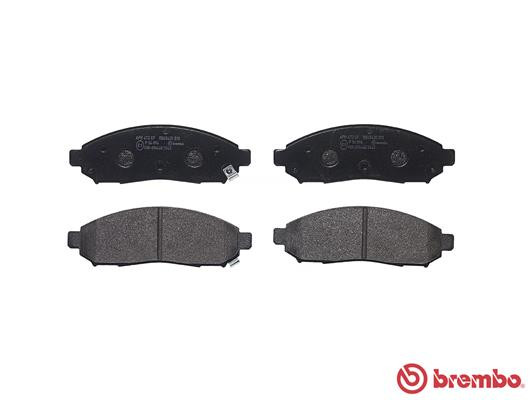 BREMBO Bremsbelagsatz, Scheibenbremse