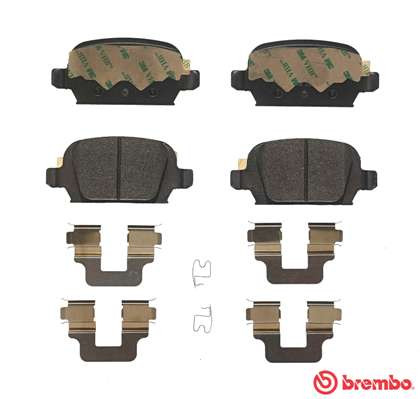 BREMBO Bremsbelagsatz, Scheibenbremse
