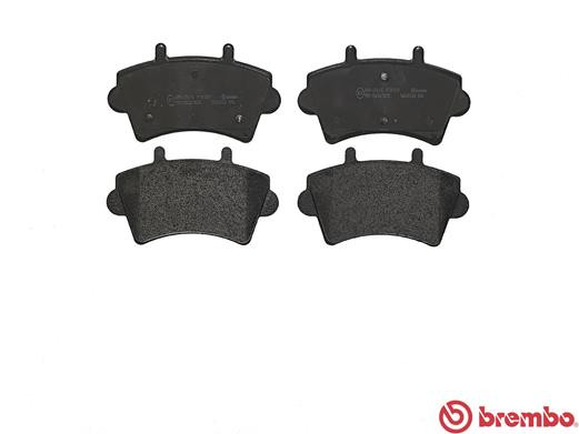 BREMBO Bremsbelagsatz, Scheibenbremse
