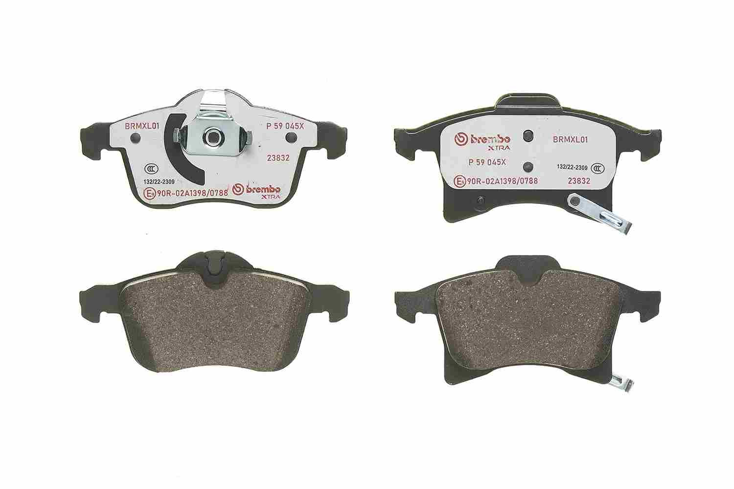 BREMBO Bremsbelagsatz, Scheibenbremse