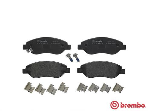 BREMBO Bremsbelagsatz, Scheibenbremse