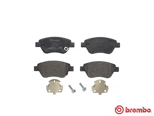 BREMBO Bremsbelagsatz, Scheibenbremse