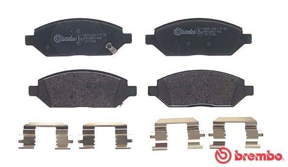 BREMBO Bremsbelagsatz, Scheibenbremse