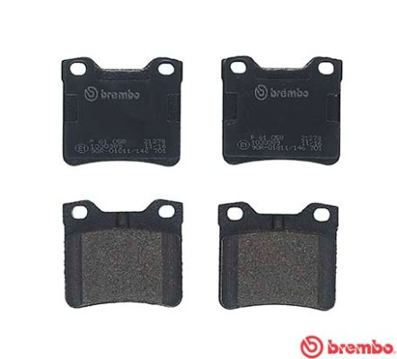 BREMBO Bremsbelagsatz, Scheibenbremse