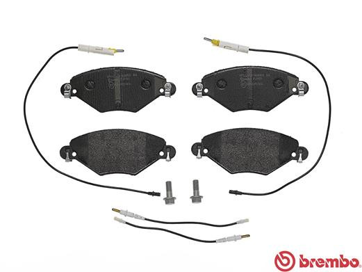 BREMBO Bremsbelagsatz, Scheibenbremse