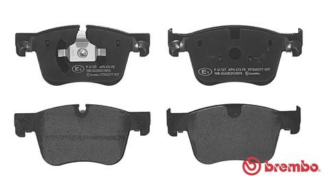 BREMBO Bremsbelagsatz, Scheibenbremse