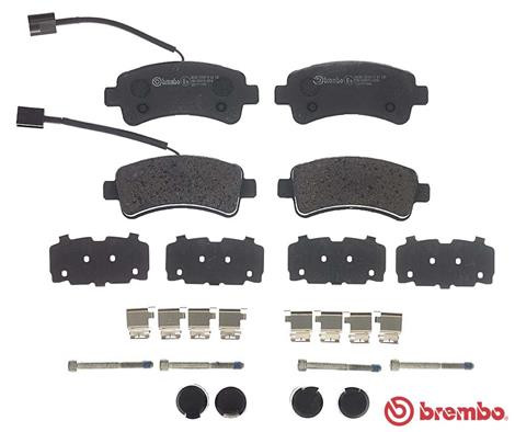 BREMBO Bremsbelagsatz, Scheibenbremse