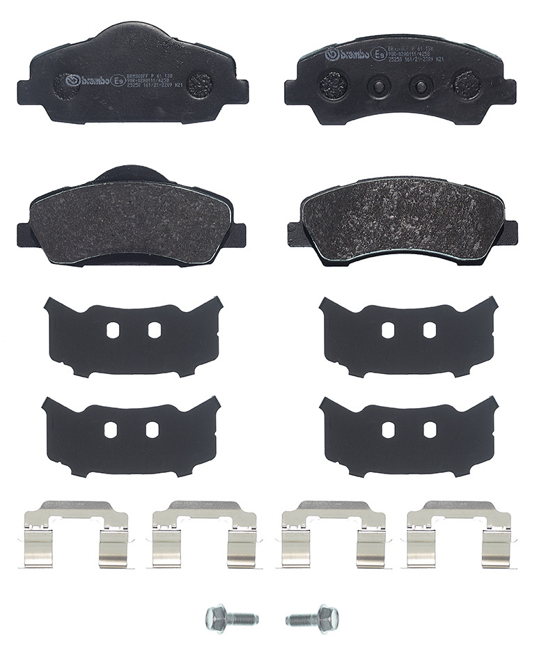 BREMBO Bremsbelagsatz, Scheibenbremse