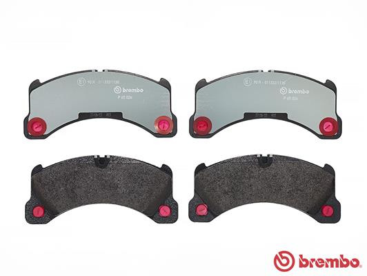 BREMBO Bremsbelagsatz, Scheibenbremse