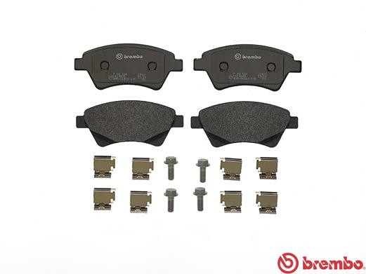 BREMBO Bremsbelagsatz, Scheibenbremse
