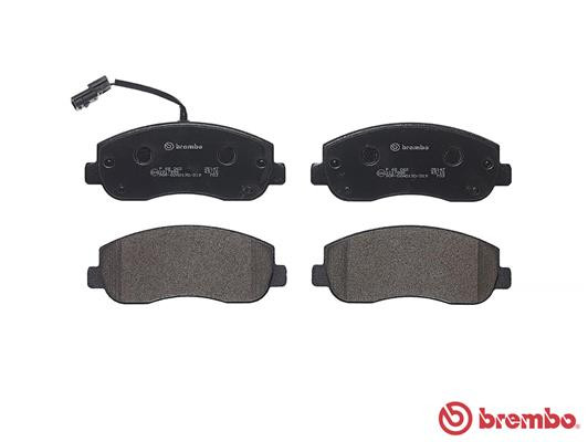 BREMBO Bremsbelagsatz, Scheibenbremse