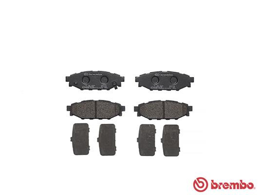 BREMBO Bremsbelagsatz, Scheibenbremse
