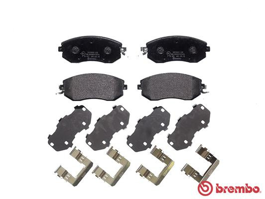 BREMBO Bremsbelagsatz, Scheibenbremse