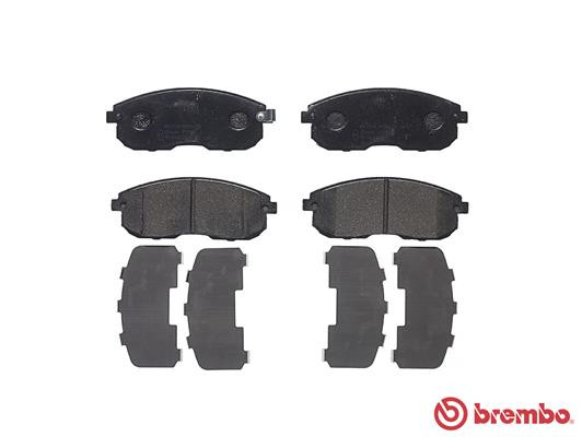 BREMBO Bremsbelagsatz, Scheibenbremse