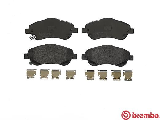 BREMBO Bremsbelagsatz, Scheibenbremse