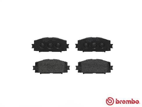 BREMBO Bremsbelagsatz, Scheibenbremse