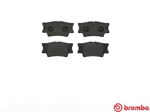 BREMBO Bremsbelagsatz, Scheibenbremse
