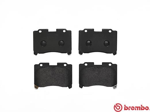 BREMBO Bremsbelagsatz, Scheibenbremse