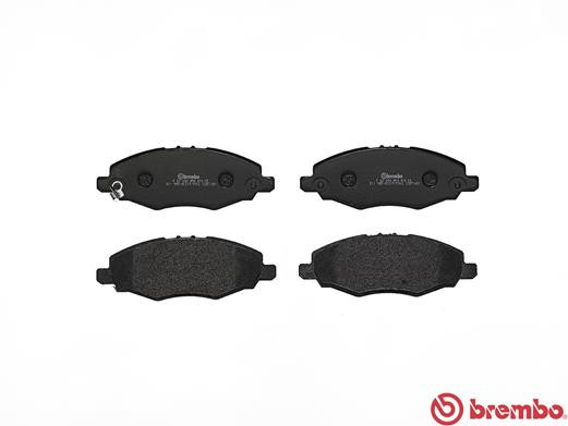 BREMBO Bremsbelagsatz, Scheibenbremse