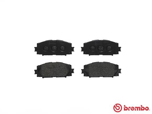 BREMBO Bremsbelagsatz, Scheibenbremse
