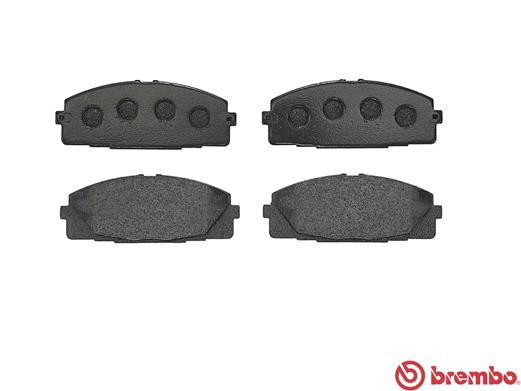 BREMBO Bremsbelagsatz, Scheibenbremse