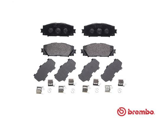 BREMBO Bremsbelagsatz, Scheibenbremse