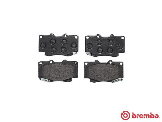 BREMBO Bremsbelagsatz, Scheibenbremse