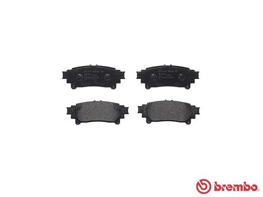 BREMBO Bremsbelagsatz, Scheibenbremse