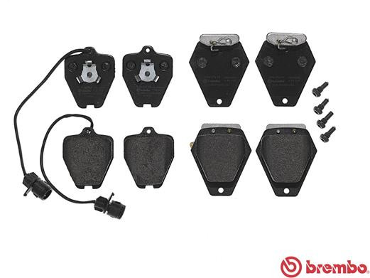 BREMBO Bremsbelagsatz, Scheibenbremse