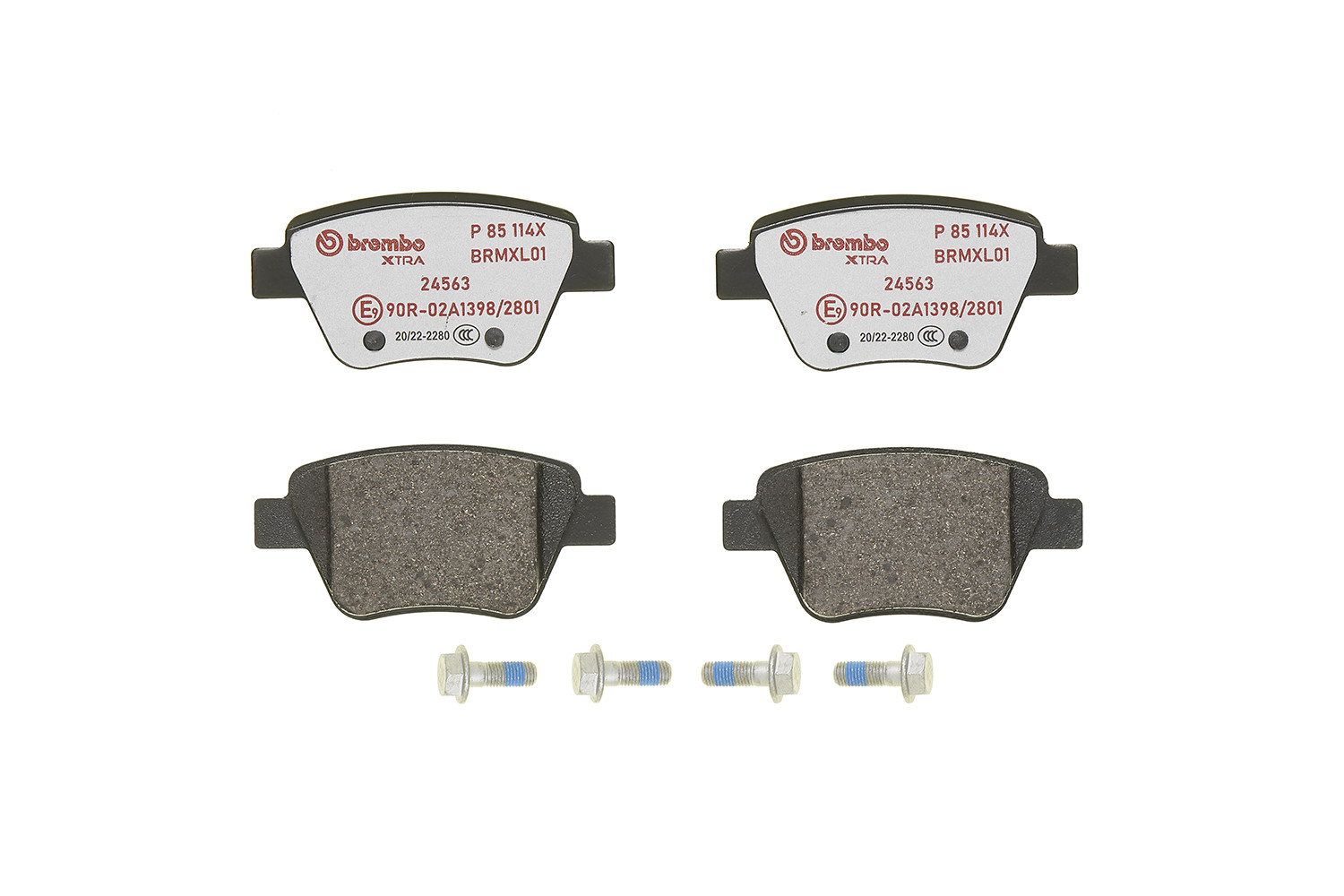 BREMBO Bremsbelagsatz, Scheibenbremse