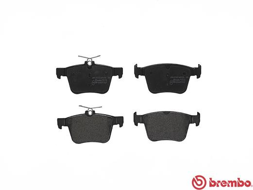 BREMBO Bremsbelagsatz, Scheibenbremse