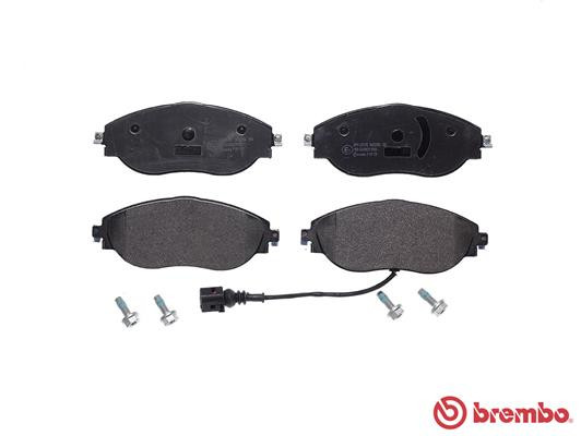 BREMBO Bremsbelagsatz, Scheibenbremse