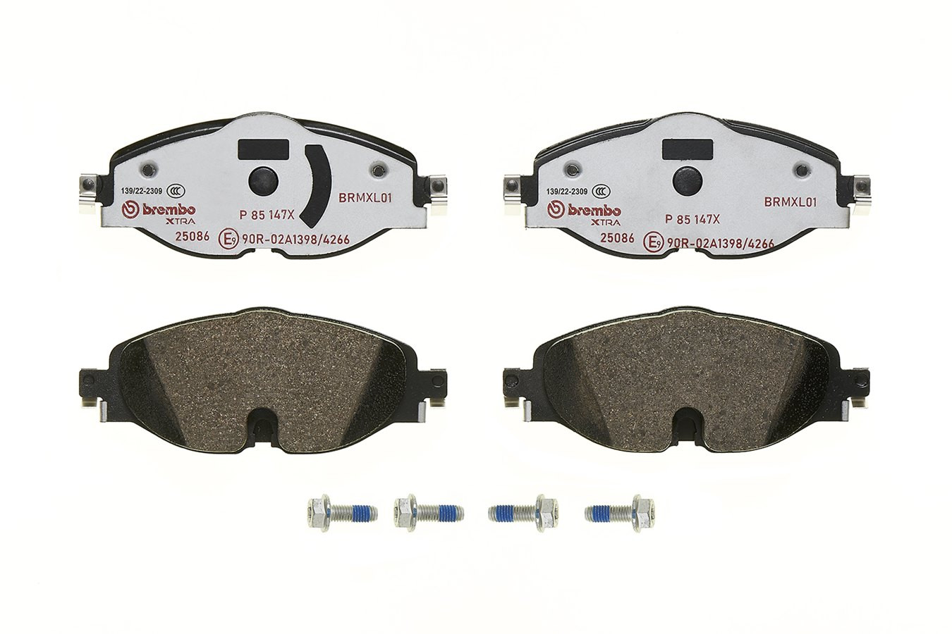 BREMBO Bremsbelagsatz, Scheibenbremse