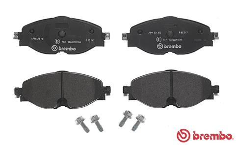 BREMBO Bremsbelagsatz, Scheibenbremse