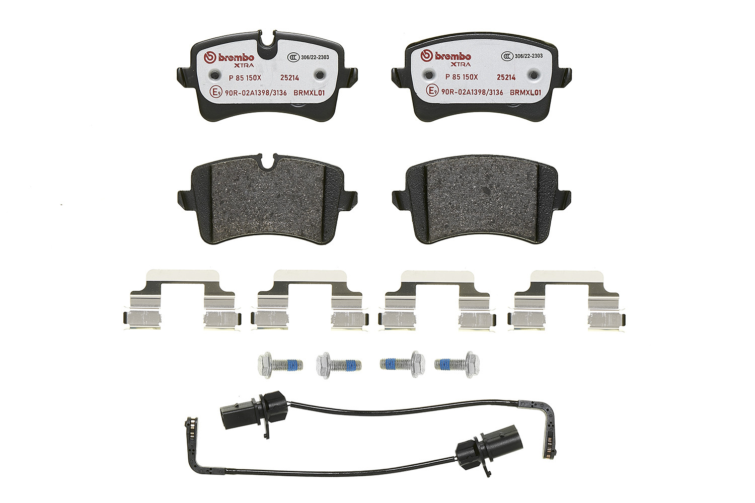 BREMBO Bremsbelagsatz, Scheibenbremse