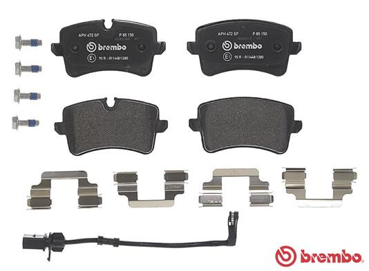 BREMBO Bremsbelagsatz, Scheibenbremse