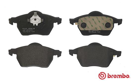 BREMBO Bremsbelagsatz, Scheibenbremse