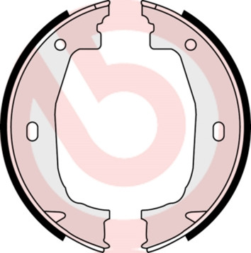 BREMBO Bremsbackensatz, Feststellbremse