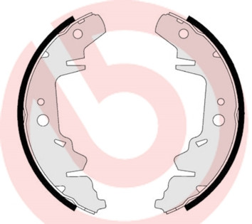 BREMBO Bremsbackensatz