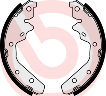 BREMBO Bremsbackensatz