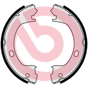 BREMBO Bremsbackensatz, Feststellbremse